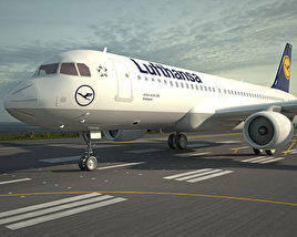 Airbus A320 Modelo 3D