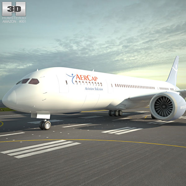 Boeing 787 Dreamliner 3D 모델 