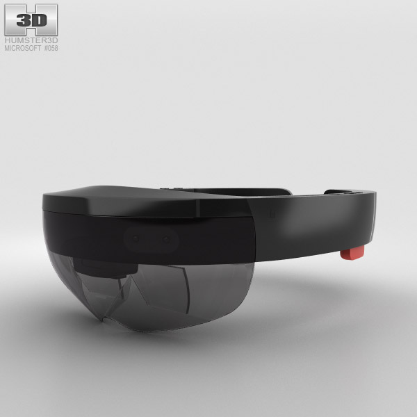 Microsoft HoloLens 3D 모델 