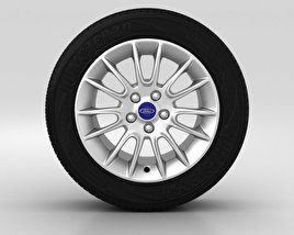 Ford Mondeo Wheel 16 inch 002 3D model