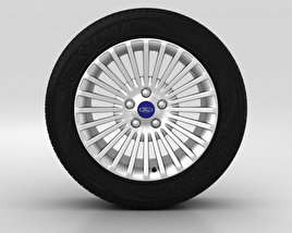 Ford Mondeo Wheel 16 inch 007 3D model