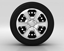 Ford Fiesta Wheel 15 inch 003 3D model