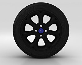 Ford Fiesta Jante 16 pouces 003 Modèle 3D