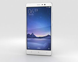 Xiaomi Redmi Note 3 Silver 3D model