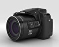 Nikon Coolpix P610 黒 3Dモデル