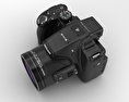 Nikon Coolpix P610 黒 3Dモデル