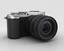 Panasonic Lumix DMC-GX8 Silver 3D model
