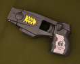 Police issue X26 Taser 3d model