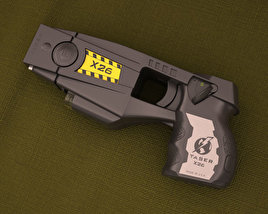 Polizei X26 Elektroschockpistole 3D-Modell
