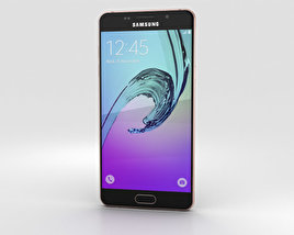 Samsung Galaxy A5 (2016) Rose Gold Modelo 3d