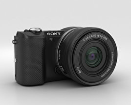 Sony Alpha A5000 Noir Modèle 3D