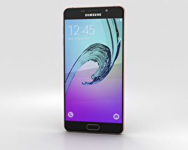 Samsung Galaxy A7 (2016) Rose Gold Modelo 3d