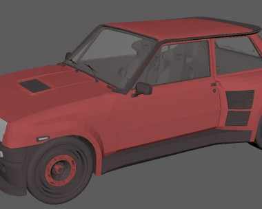 Modeling of R5 GT Turbo