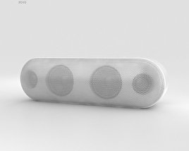 Beats Pill Plus 白色的 3D模型