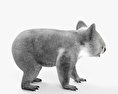 無尾熊 3D模型