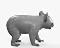 無尾熊 3D模型