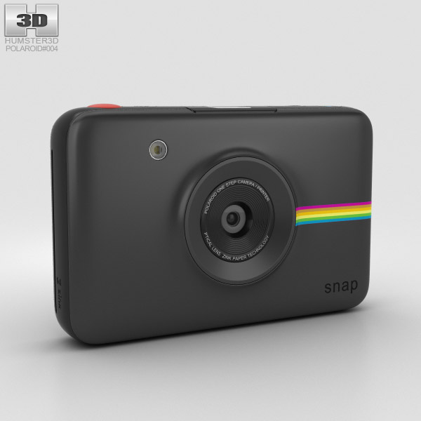Polaroid Snap Instant Digital Camera Black 3D model
