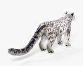 雪豹 3D模型