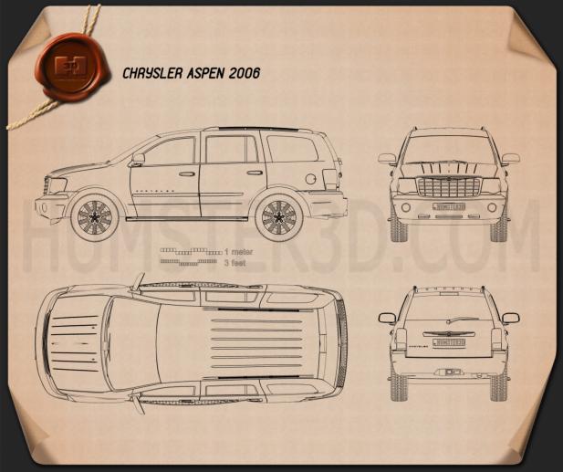 Chrysler Aspen 2006 Blueprint