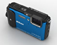 Nikon Coolpix AW130 Blue Modelo 3D