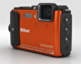 Nikon Coolpix AW130 Orange 3d model