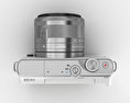 Canon EOS M10 白色的 3D模型