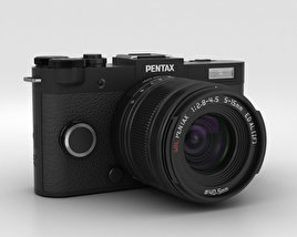 Pentax Q-S1 Charcoal Black 3Dモデル