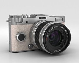 Pentax Q-S1 Silver 3D model