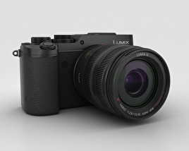 Panasonic Lumix DMC-GX8 Black 3D model