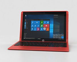 HP Pavilion x2 10t Sunset Red 3D model