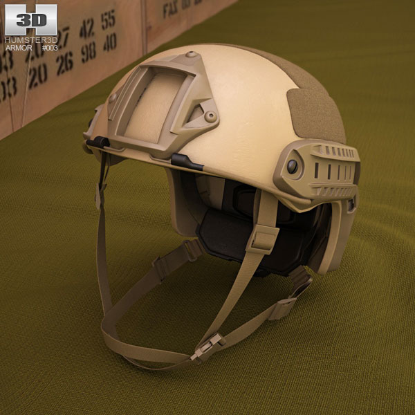 Ops-Core FAST Helm 3D-Modell