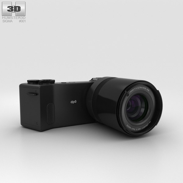 Sigma DP0 Quattro Modello 3D