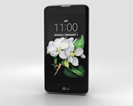 LG K7 Black 3D model