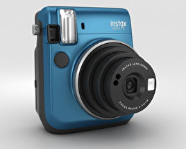 Fujifilm Instax Mini 70 Blue 3D 모델 