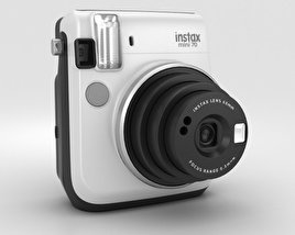 Fujifilm Instax Mini 70 Weiß 3D-Modell