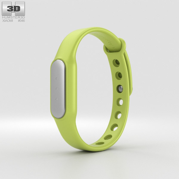 Xiaomi Mi Band Green 3D model