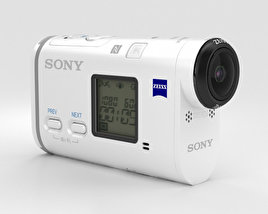 Sony Action Cam FDR-X1000V 4K Modèle 3D