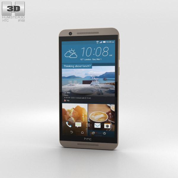 HTC One E9s Dual Sim Roast Chestnut Modèle 3D
