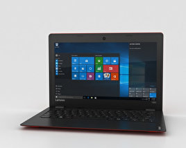 Lenovo Ideapad 100S Red 3Dモデル