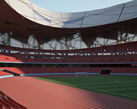 Beijing National Stadium 3D model