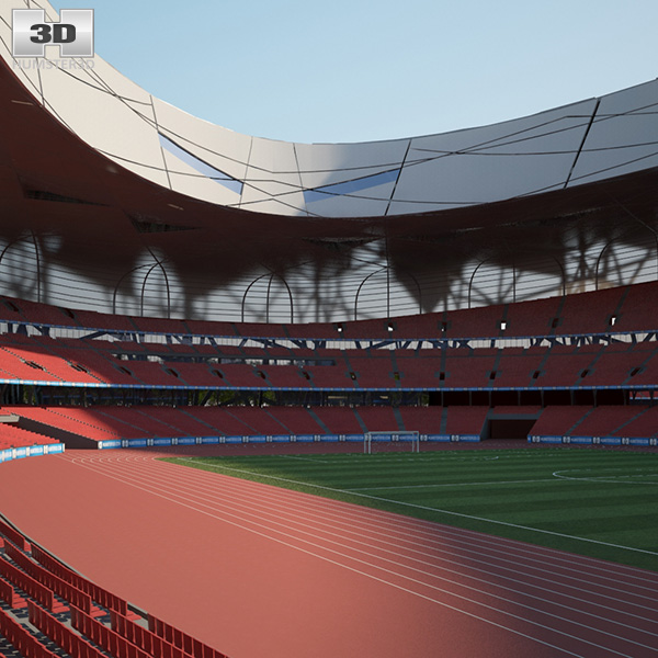 Пекінський національний стадіон 3D модель