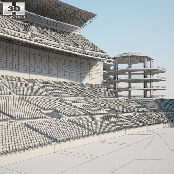 Heinz Field 3D model - Architecture on Hum3D