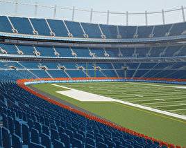 Empower Field at Mile High Modello 3D