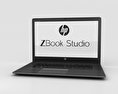 HP Zbook Studio 3D модель