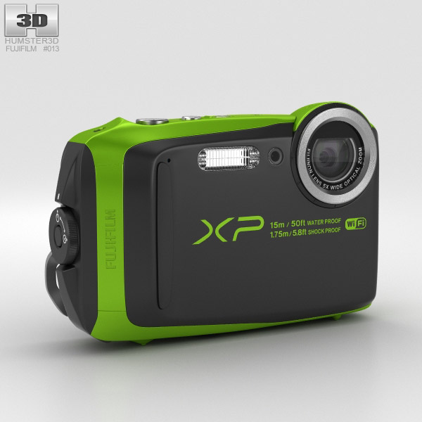 Fujifilm FinePix XP90 Lime 3D model