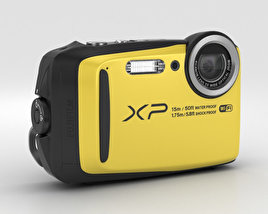 Fujifilm FinePix XP90 Jaune Modèle 3D
