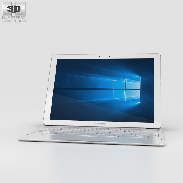 Samsung Galaxy TabPro S White 3D model