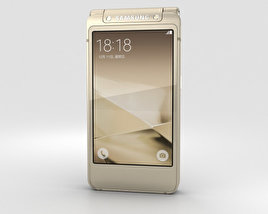 Samsung W2016 Gold 3D model