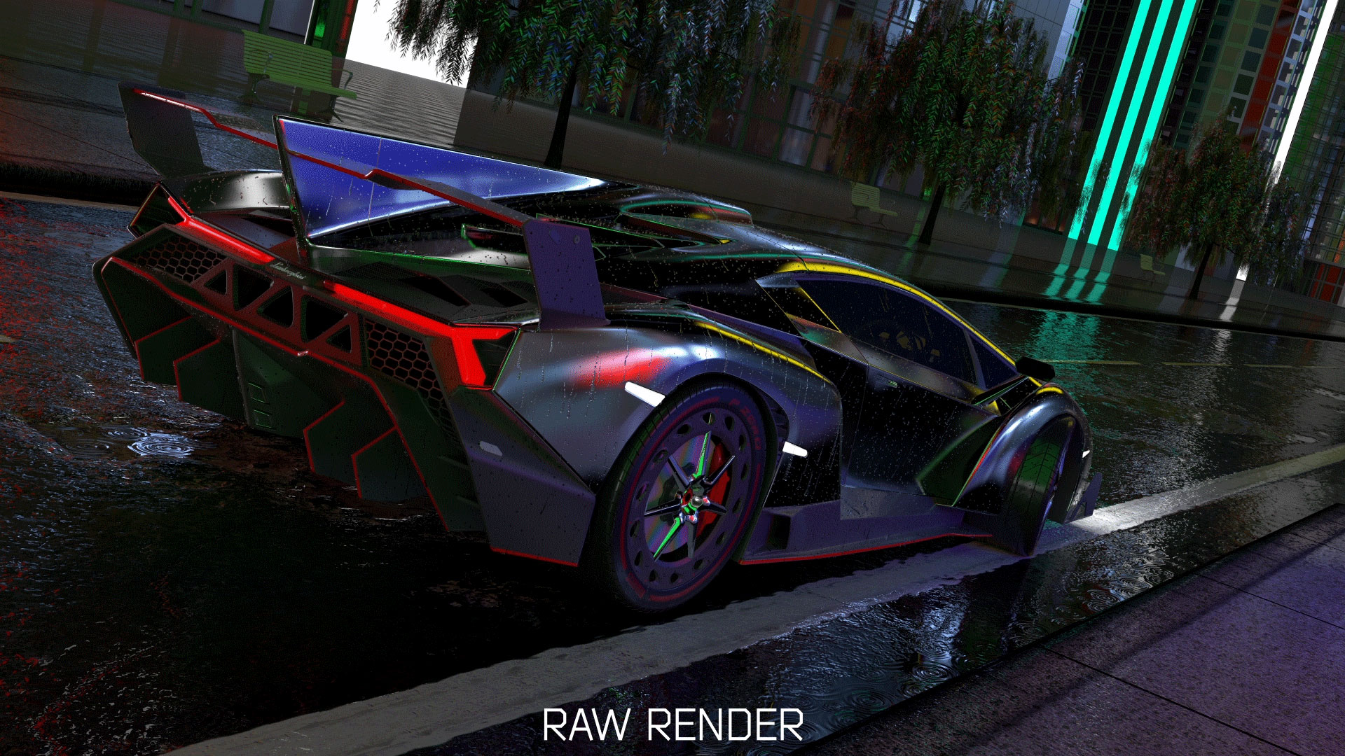 Raw render