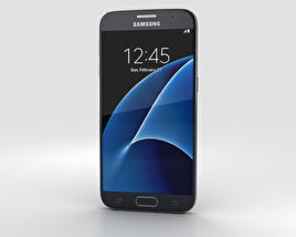 Samsung Galaxy S7 Black 3D 모델 